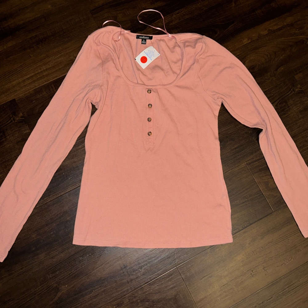 Light pink long sleeve